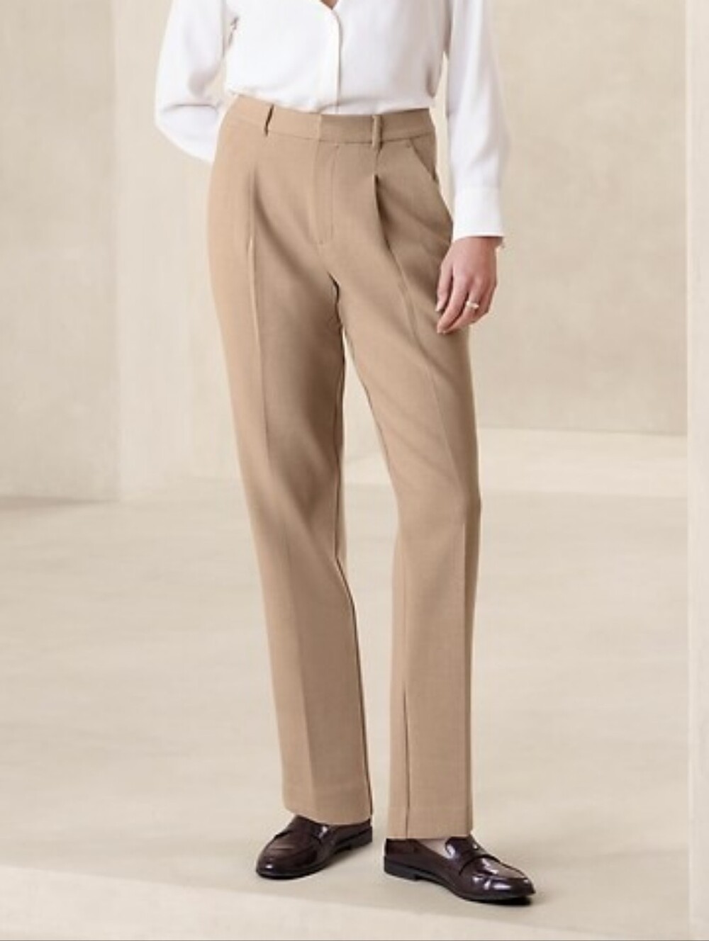 Banana Republic Factory Pleated Trousers
